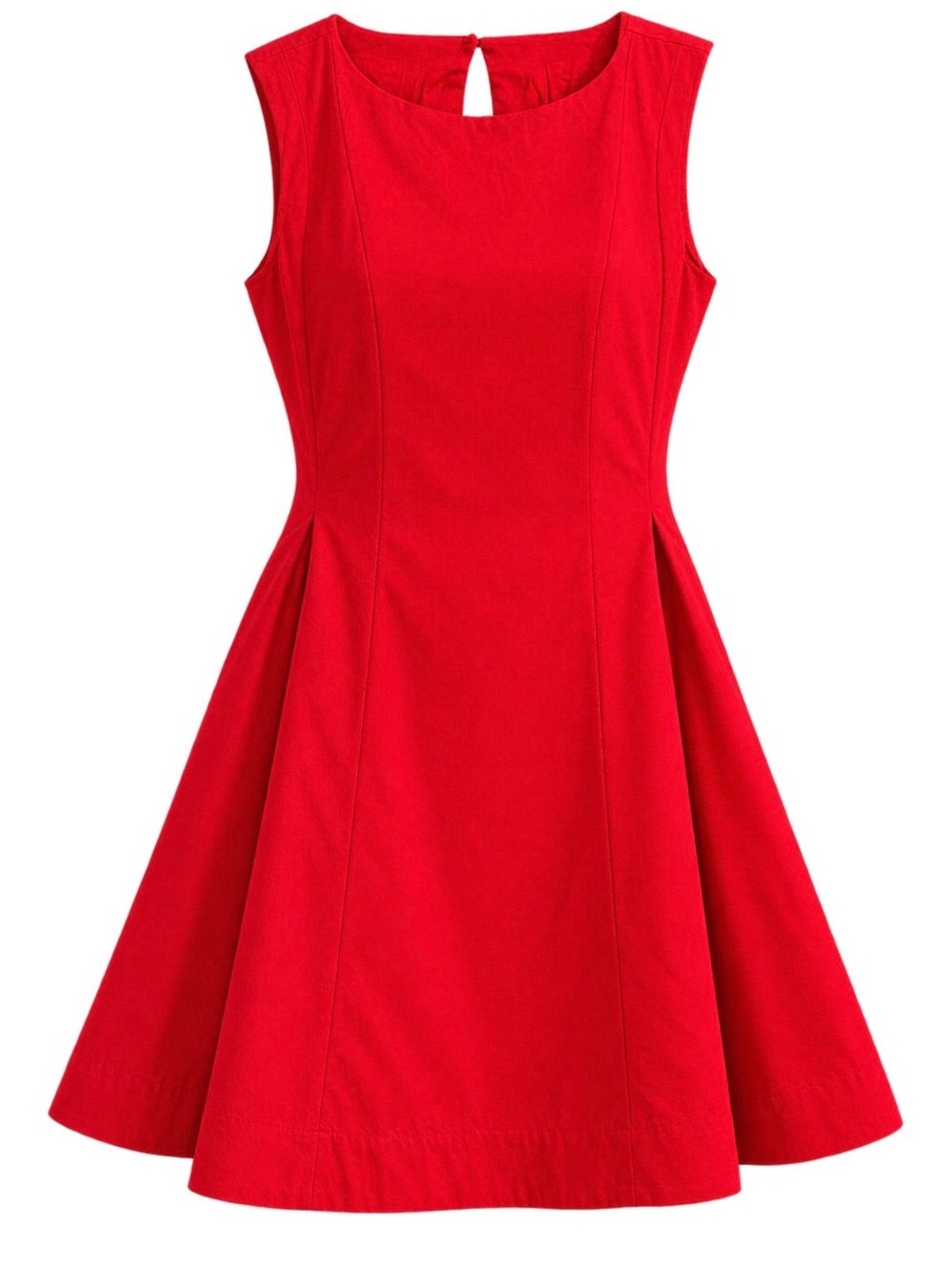 Maeve by Anthropologie Red Sleeveless Fit and Flare Dress Size 6